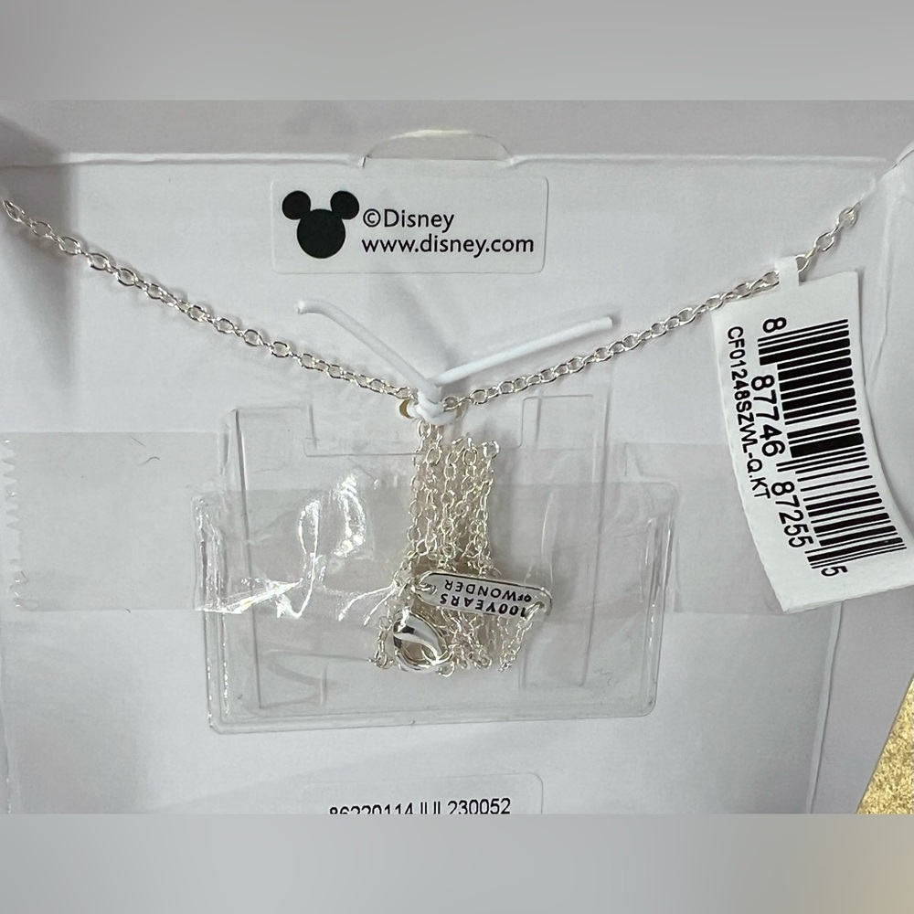 Brand New Mickey Mouse 100th Anniversary Necklace - Picture 3 of 4